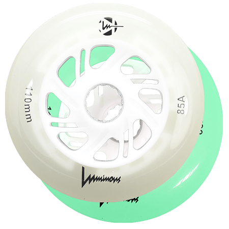 Luminous LED 110mm Wheels - Inlinex