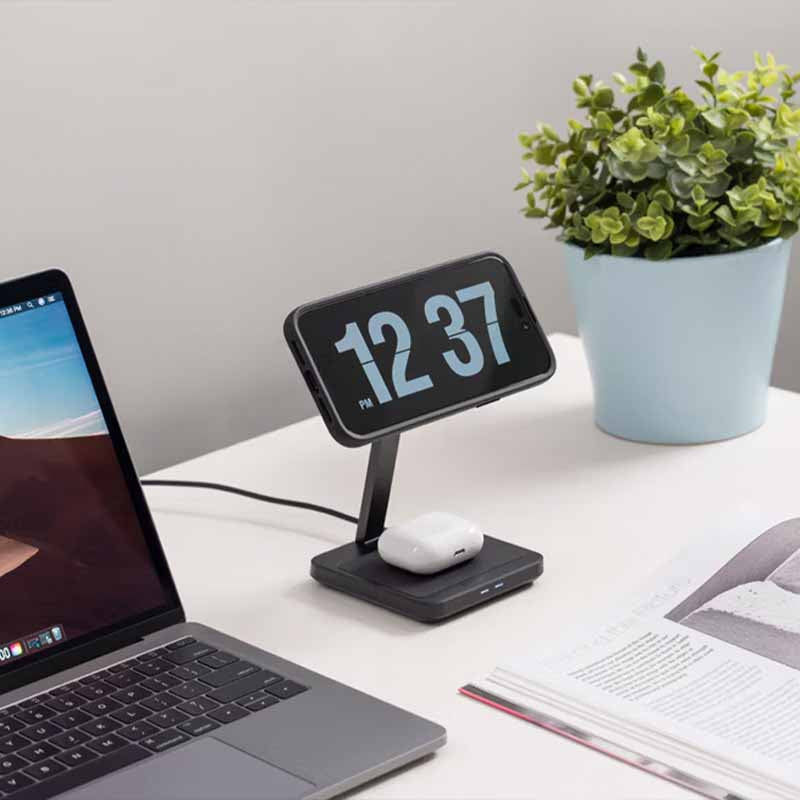 Quad Lock MAG Dual Desktop Wireless Charger - Inlinex