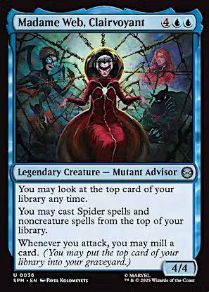 Marvel's Spider-Man: Madame Web, Clairvoyant