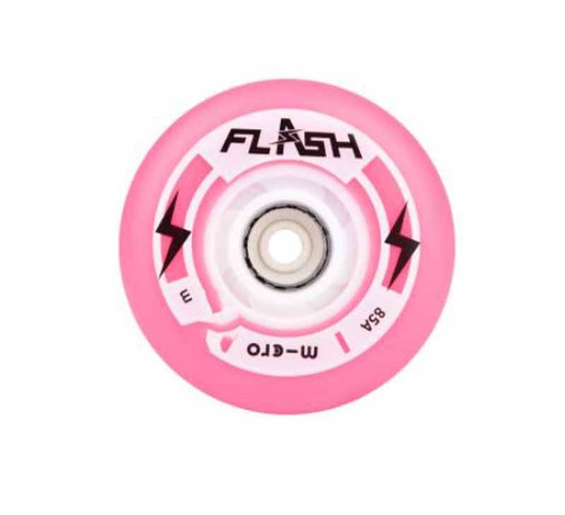 Micro Flash LED 76mm Wheels - Inlinex