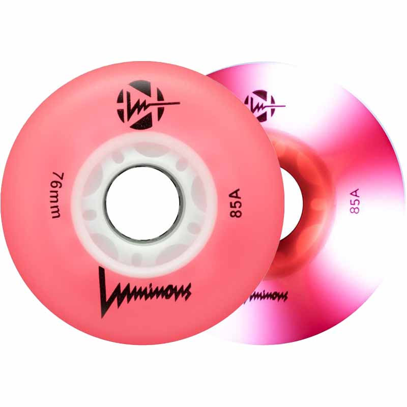 Luminous LED 76mm Wheels