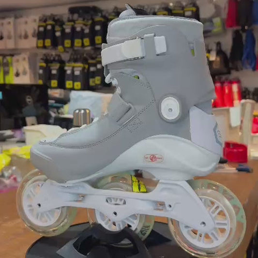 🔥🔥🔥Powerslide Swell Glacier Lake 100 - 3D Adapt Skate - alternate view