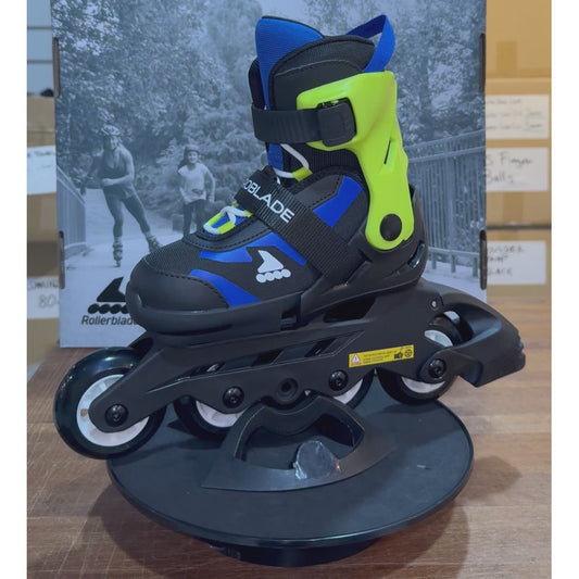 Sepatu Roda Anak Rollerblade Microblade Biru - alternate view