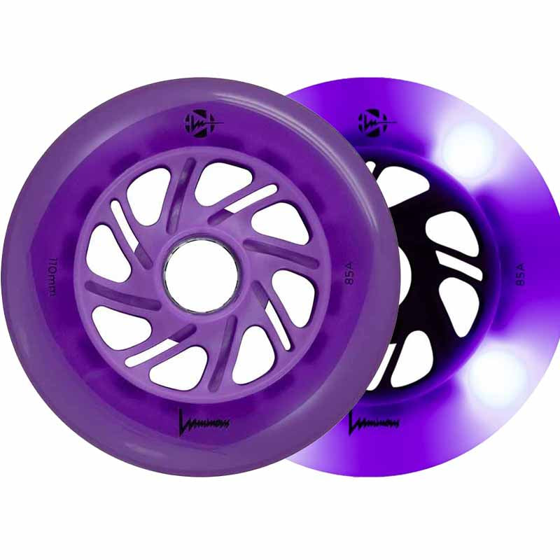 Luminous LED 110mm Wheels - Inlinex