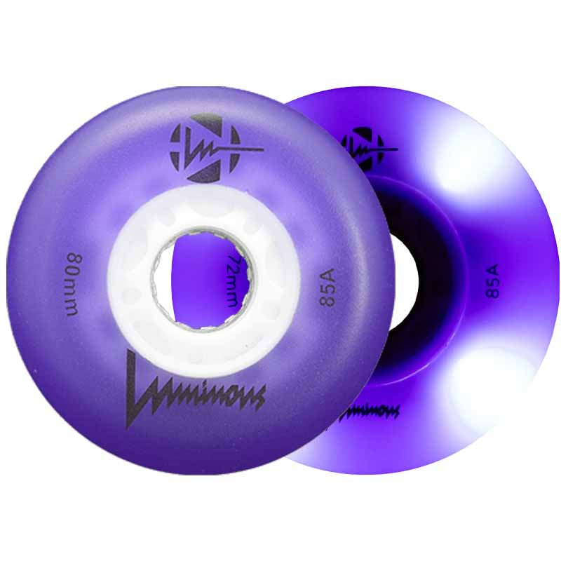 Luminous LED 80mm Wheels - Inlinex