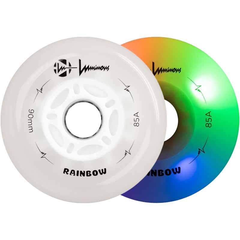 Luminous LED 90mm Wheels - Inlinex