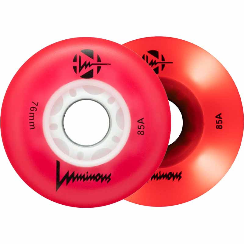 Luminous LED 76mm Wheels