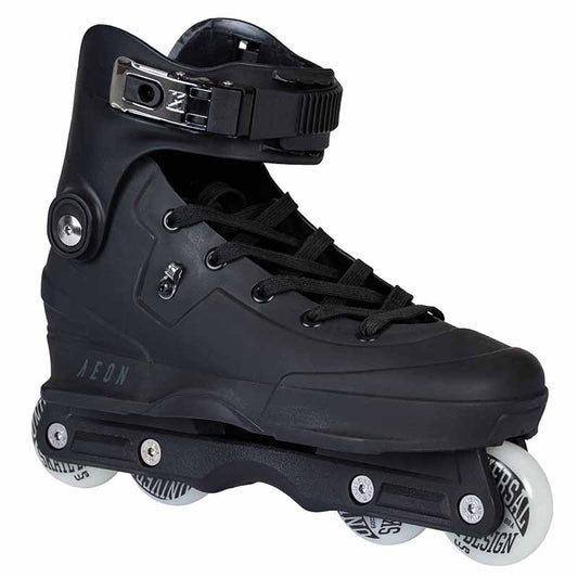 USD Aeon 60 Black Linerless Aggressive Skate - Inlinex