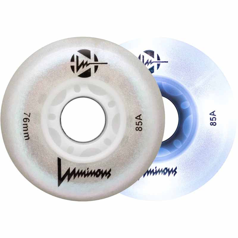 Luminous LED 76mm Wheels
