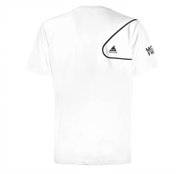 Rollerblade Move Freely White T-Shirt - Inlinex