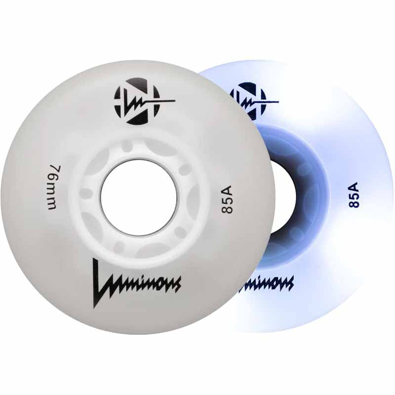 Luminous LED 76mm Wheels