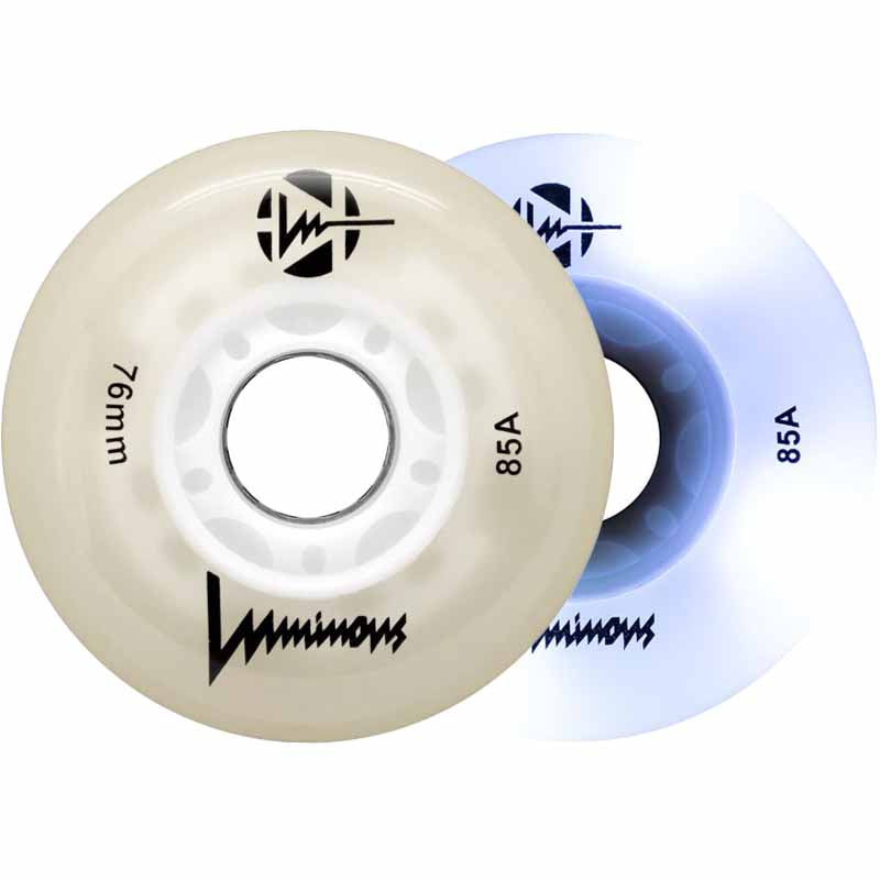 Luminous LED 76mm Wheels