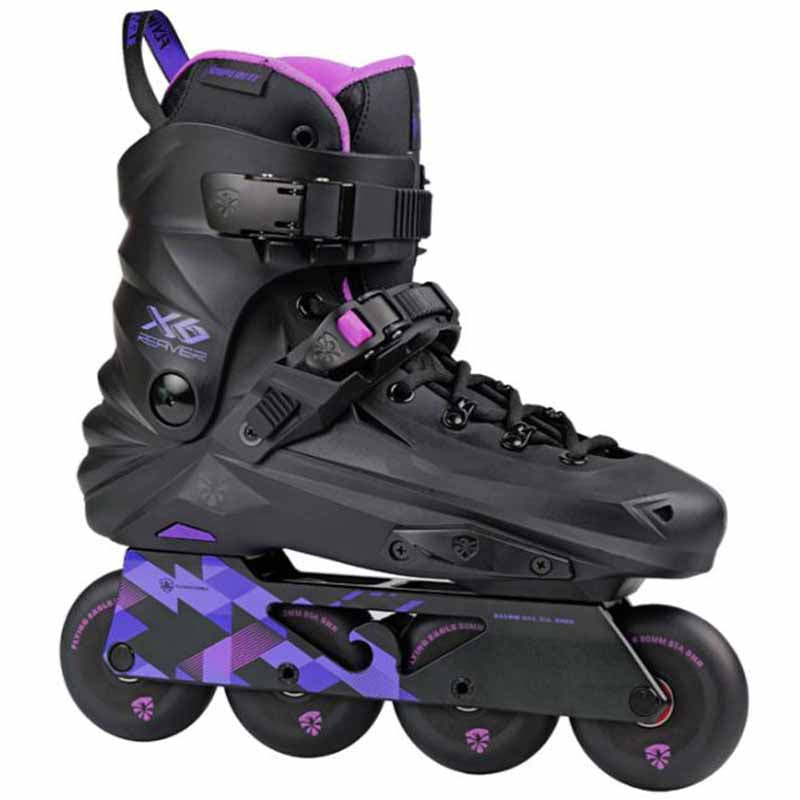 Flying Eagle X6 Reaver Black Violet Skates - Inlinex