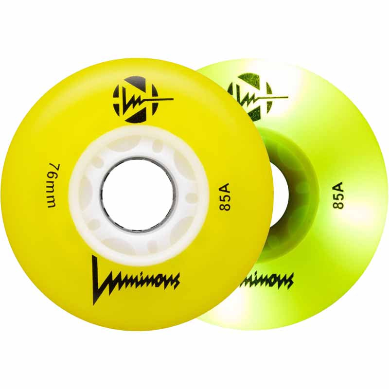 Luminous LED 76mm Wheels