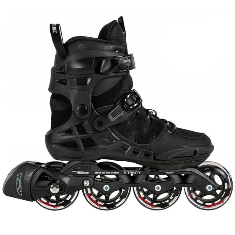 Powerslide Argon 80 Black Skates - Inlinex