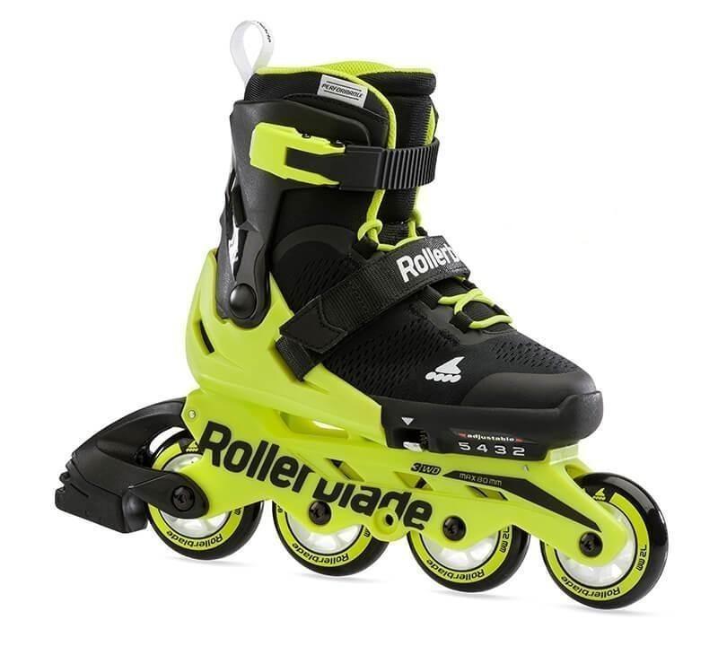 Rollerblade Microblade Neon Yellow Kids Skates