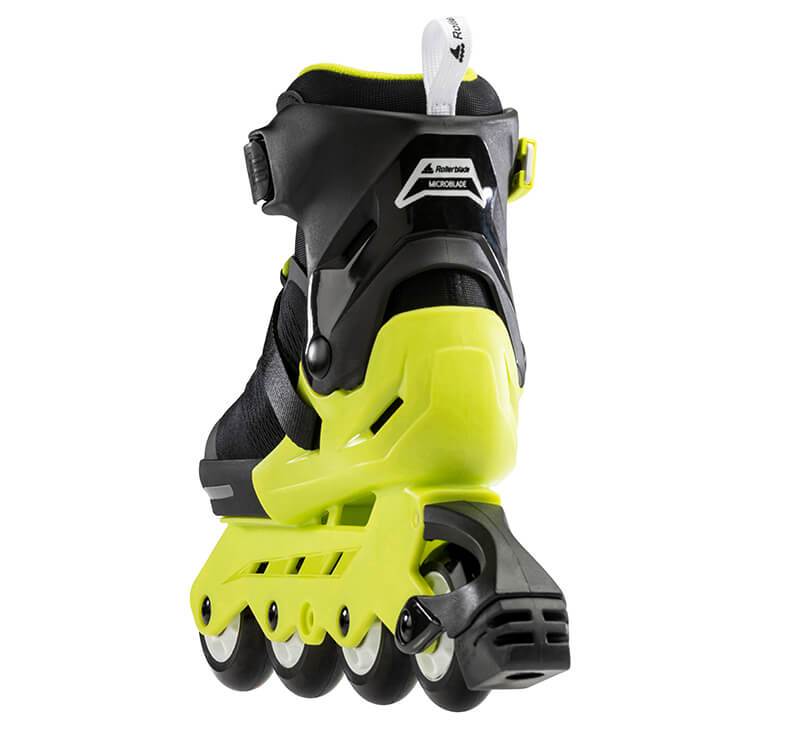 Rollerblade Microblade Neon Yellow Kids Skates - Inlinex