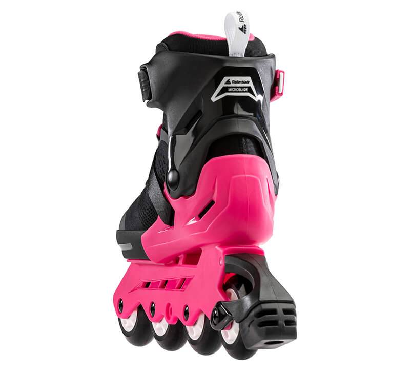 Rollerblade Microblade Neon Pink Kids Skates - Inlinex