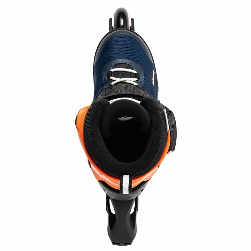 Rollerblade Microblade Blue Orange Kids Skates - Inlinex