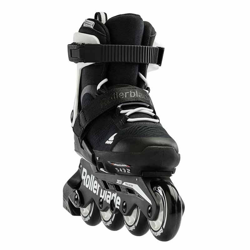Rollerblade Microblade Black White Kids Skates - Inlinex