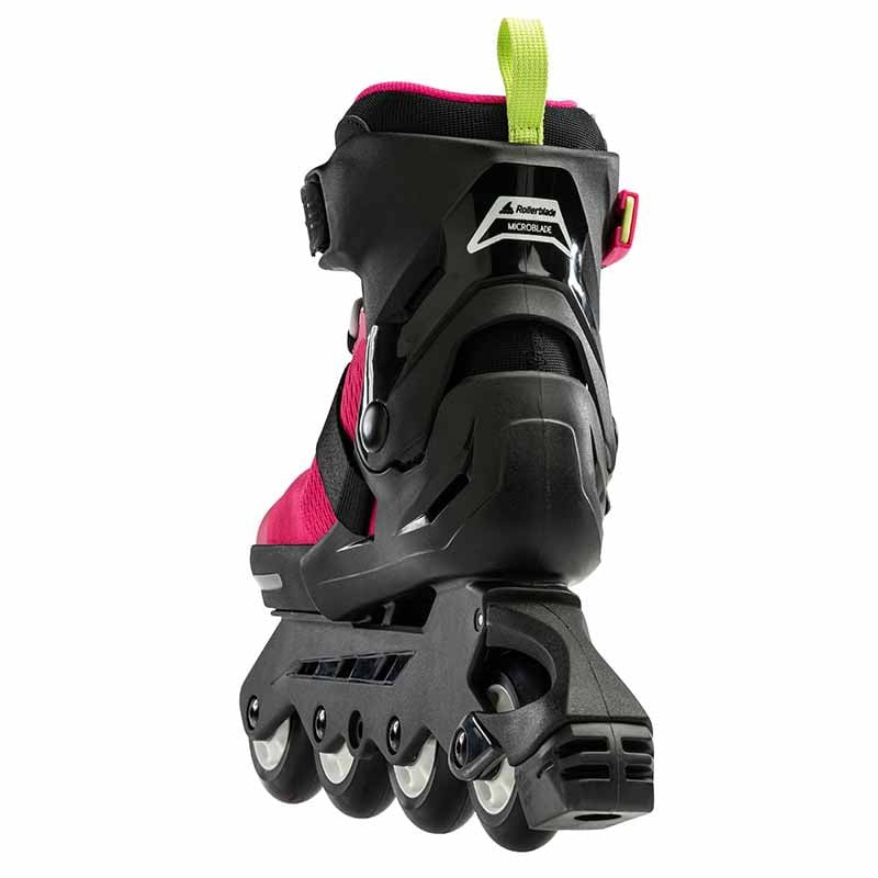 Rollerblade Microblade Pink Green Kids Skates - Inlinex