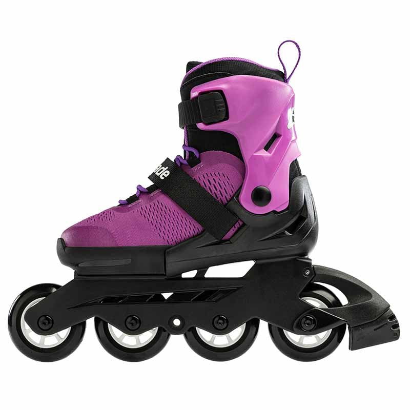 Rollerblade Microblade Purple Black Kids Skates - Inlinex