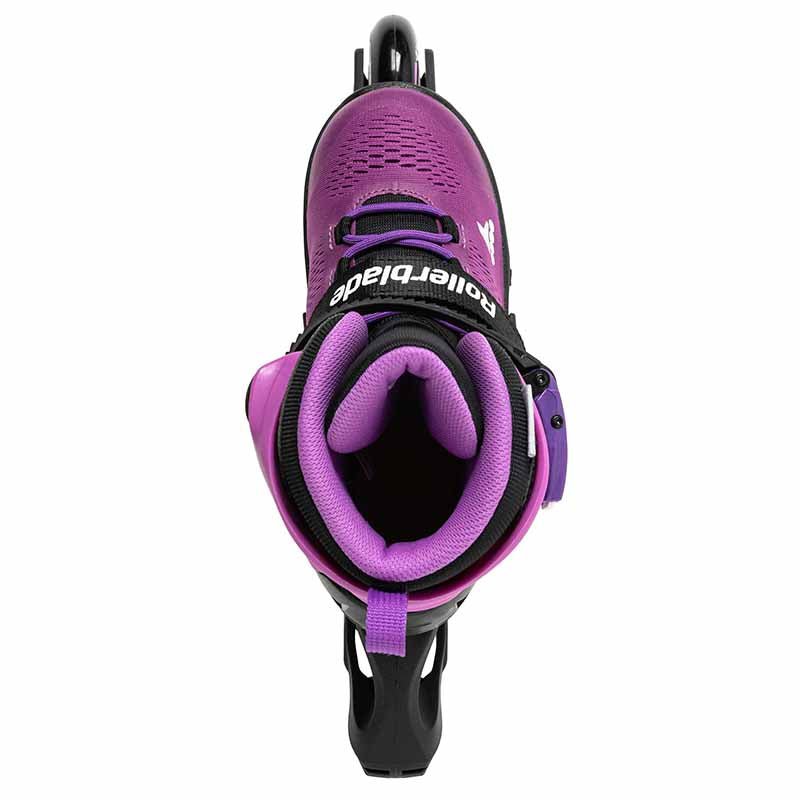 Rollerblade Microblade Purple Black Kids Skates - Inlinex
