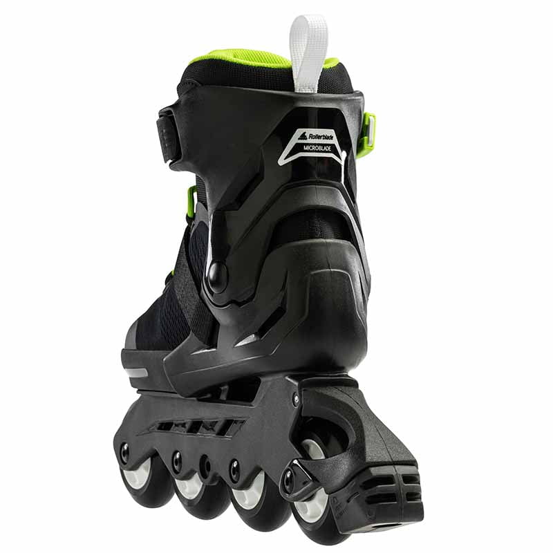 Rollerblade Microblade Black Green Kids Skates - Inlinex