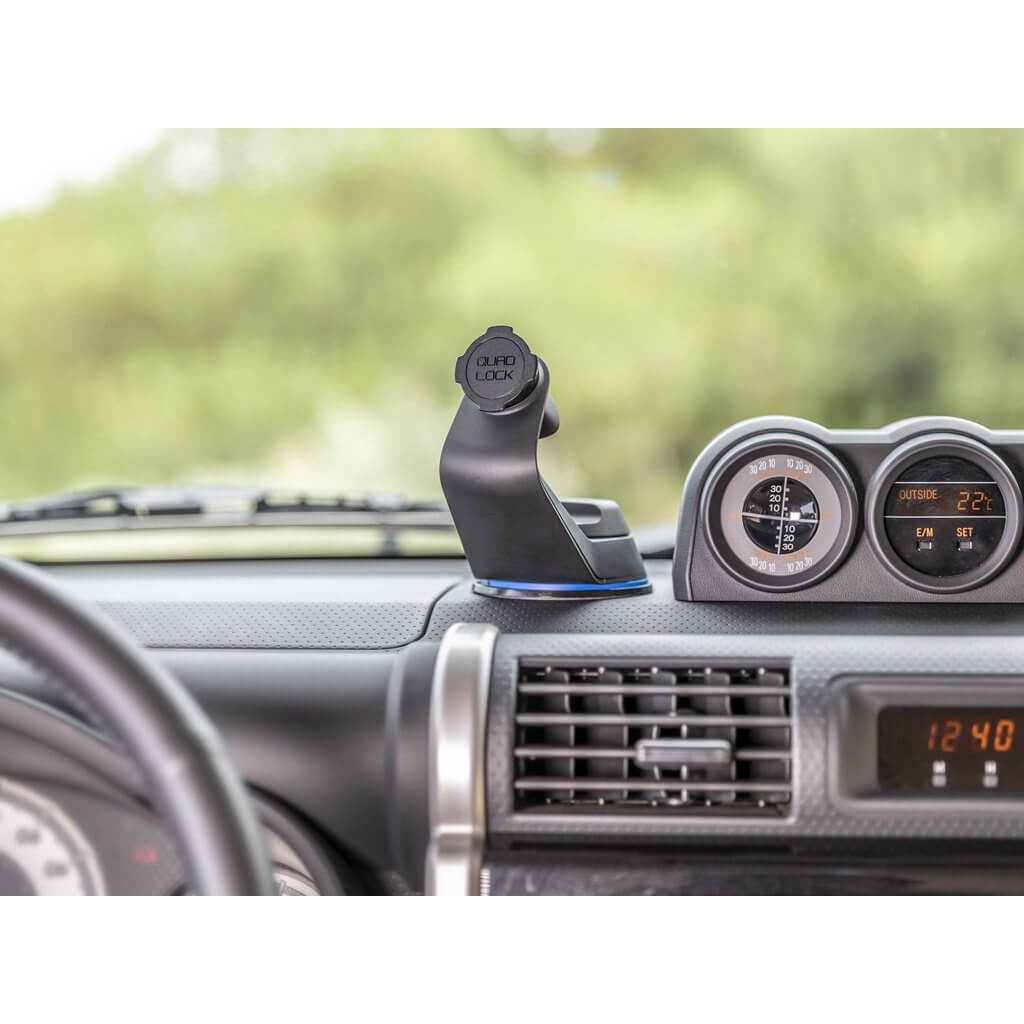 Quad Lock Car Suction Mount - Inlinex