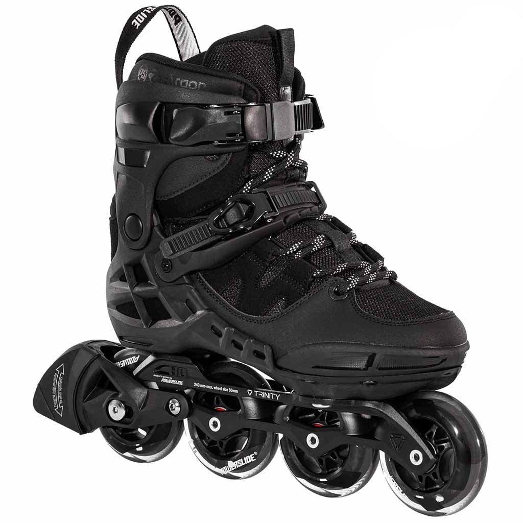Powerslide Argon 80 Black Skates - Inlinex