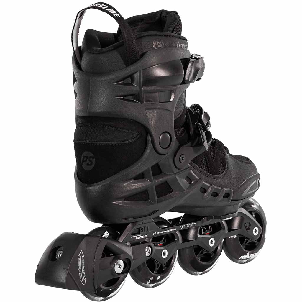 Powerslide Argon 80 Black Skates - Inlinex