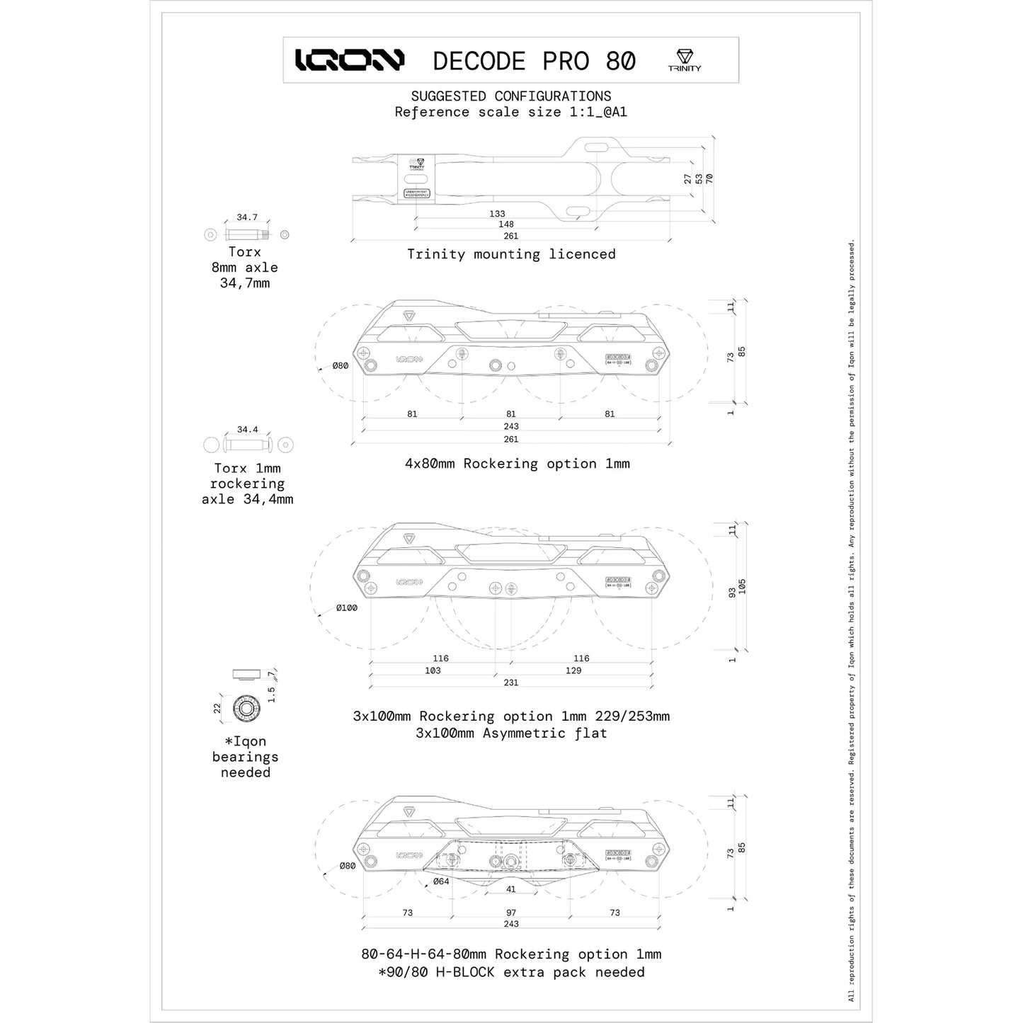✈️Iqon Decode Pro 80 Frame - Inlinex