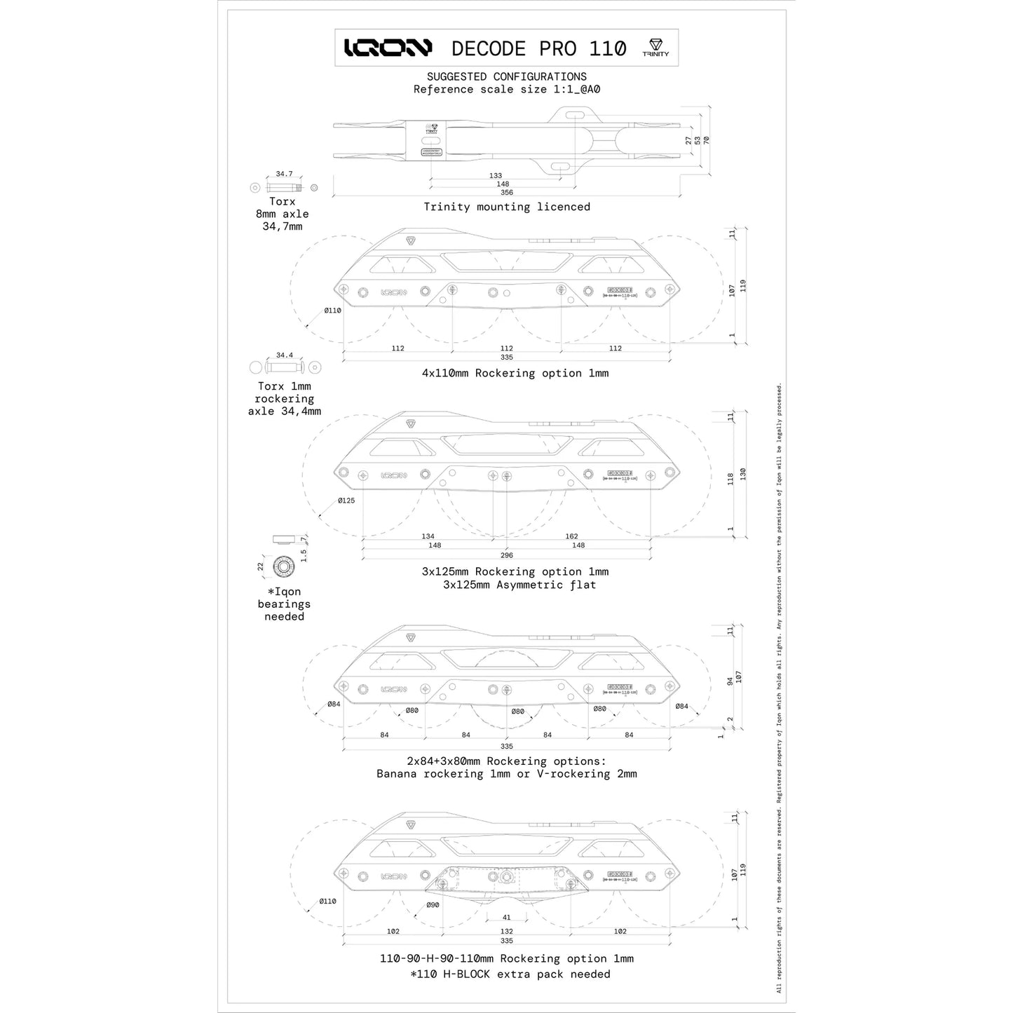 ✈️Iqon Decode Pro 110 Frame - Inlinex