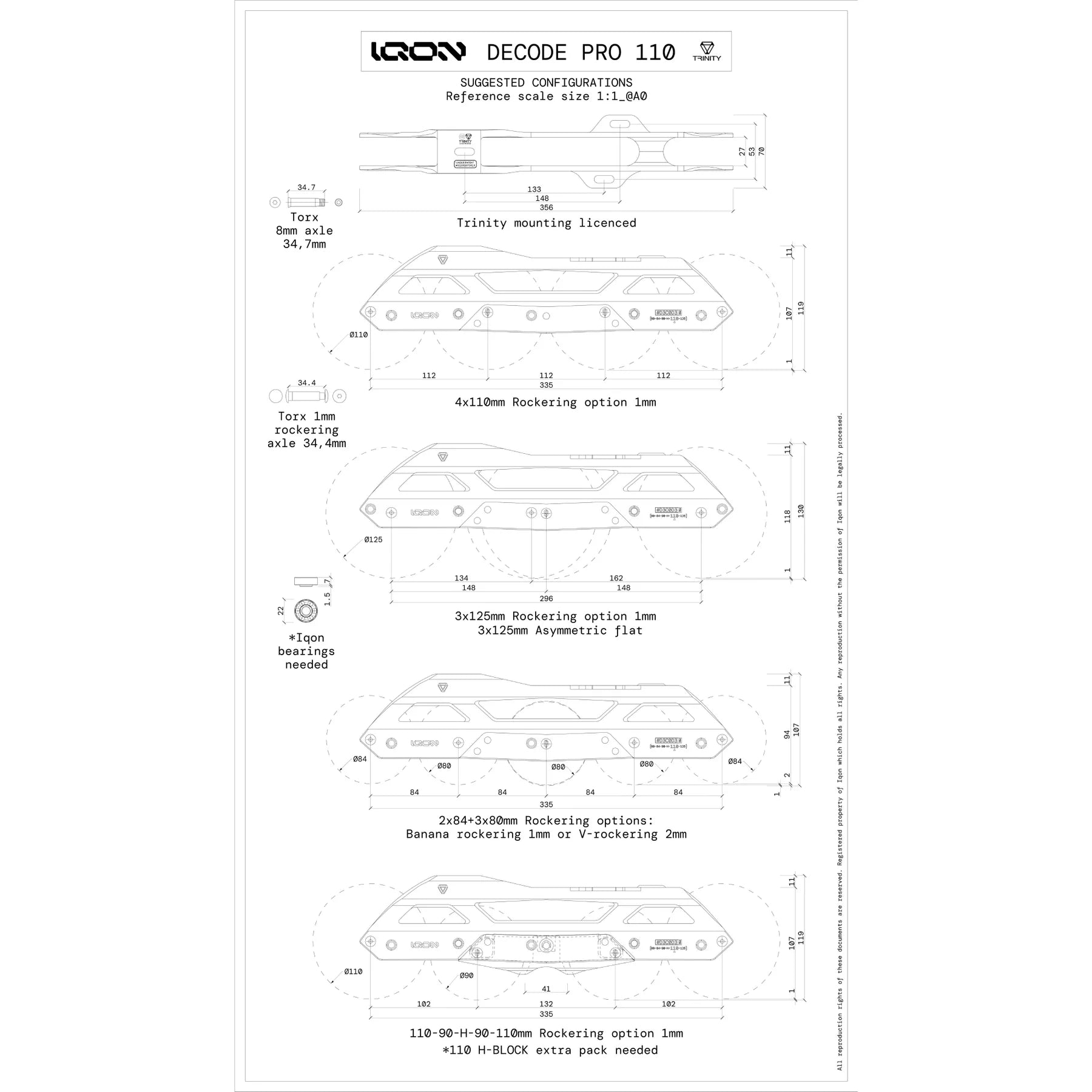 ✈️Iqon Decode Pro 110 Frame - Inlinex