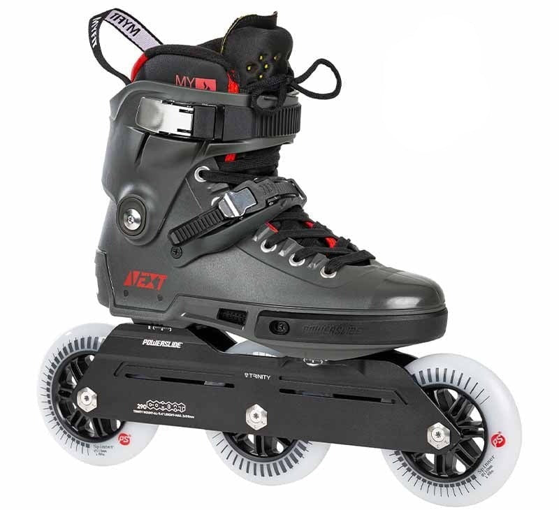 🔥Powerslide Next Charcoal 110 Skates - Inlinex