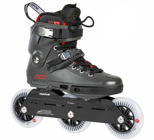 🔥Powerslide Next Charcoal 110 Skates - Inlinex
