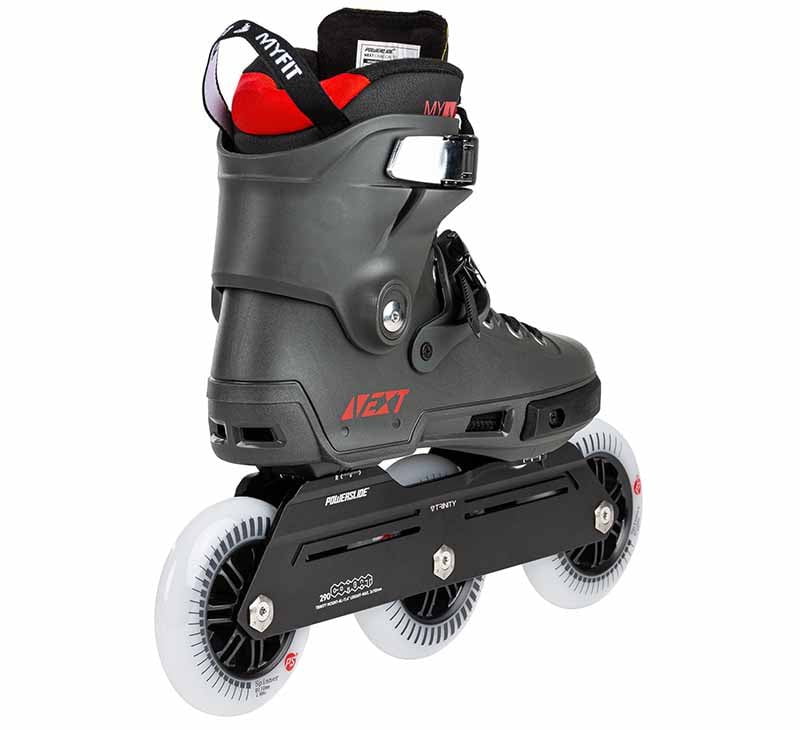 🔥Powerslide Next Charcoal 110 Skates - Inlinex