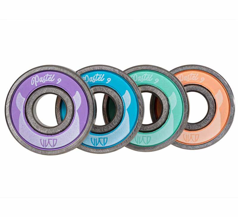 Wicked Pastel 9 Bearings - Inlinex