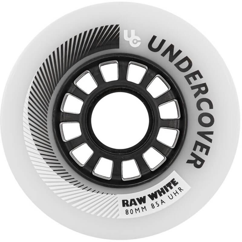 Undercover Raw 80mm White Wheels - Inlinex
