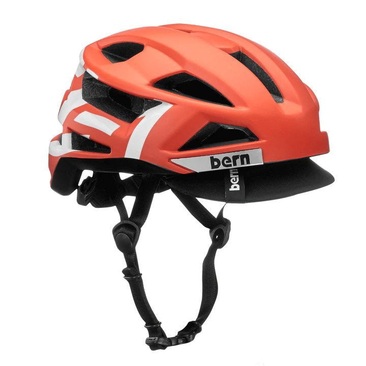 Bern FL-1 Pave Visor Red Helmet - Inlinex