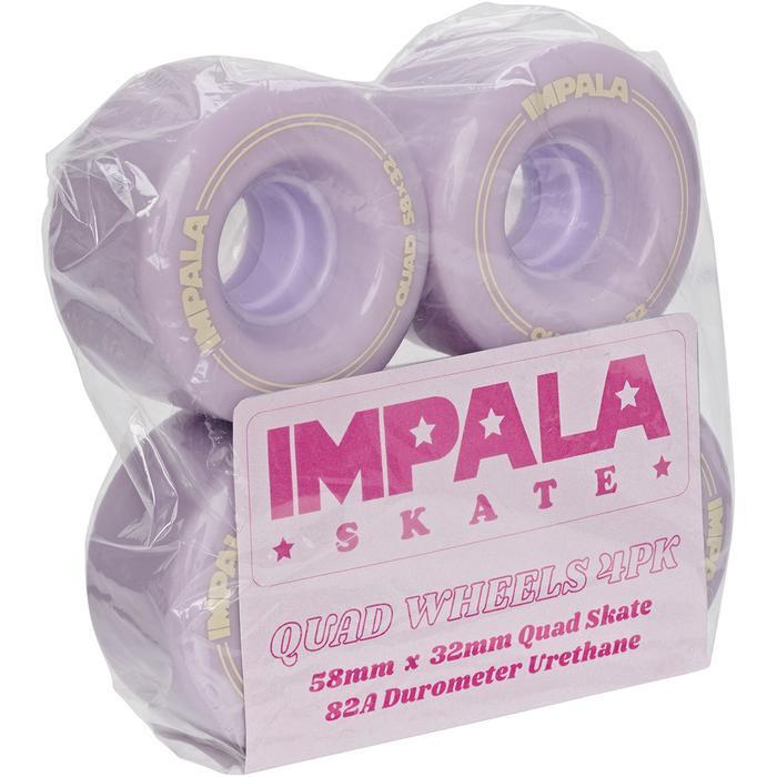 Impala 4 Pack Pastel Lilac Quad Wheels - Inlinex