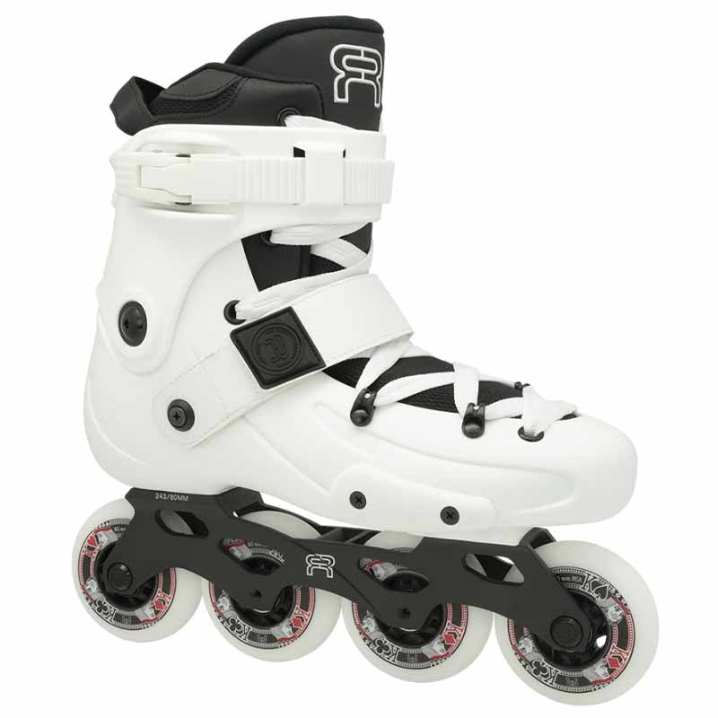 FRX 80 White Skates - Inlinex