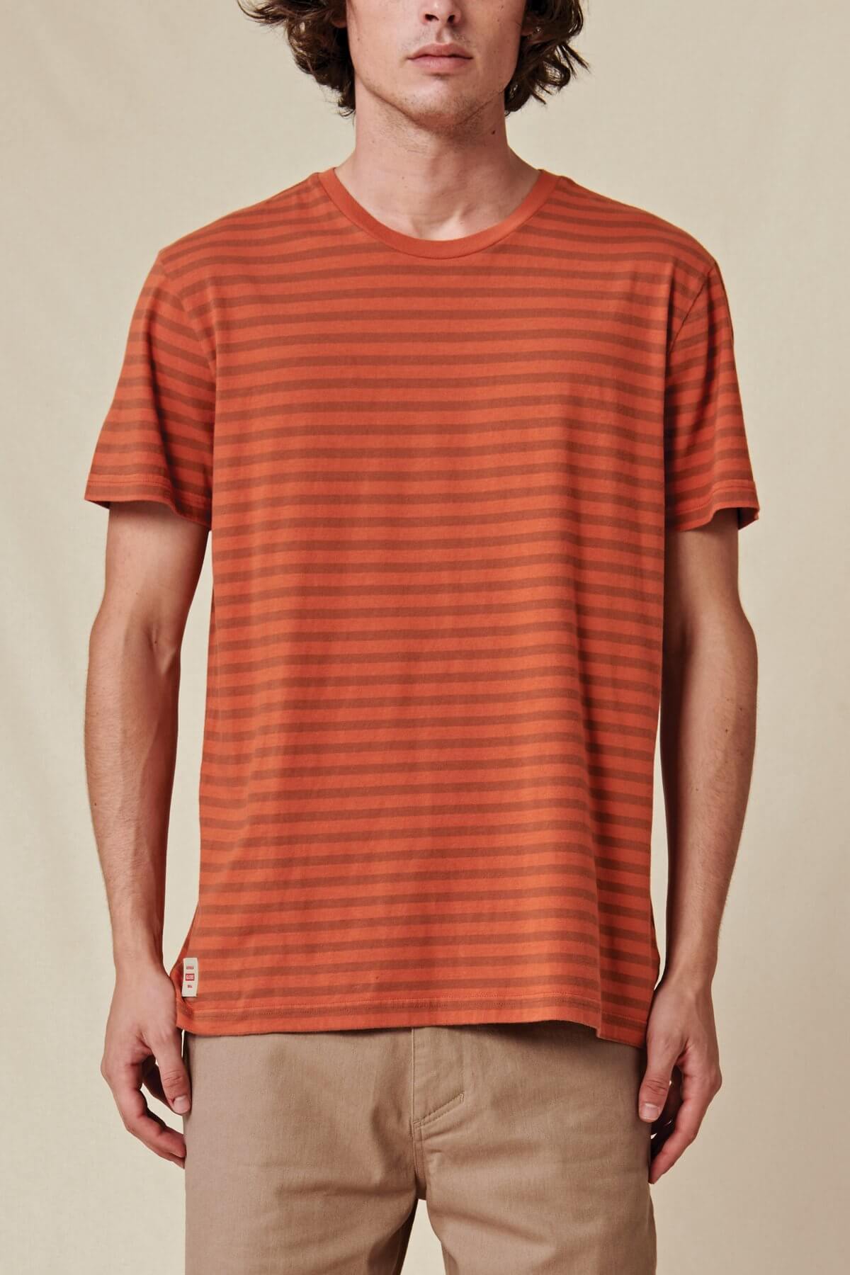 Globe Horizon Striped Tee - Inlinex