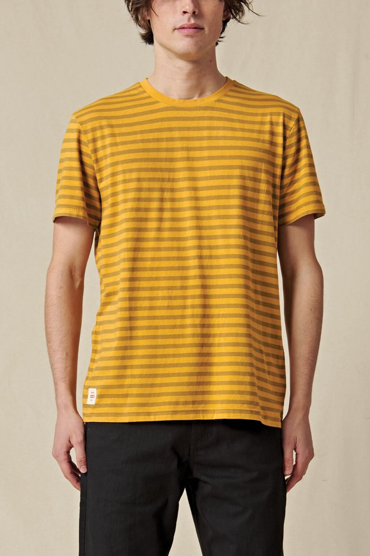 Globe Horizon Striped Tee - Inlinex
