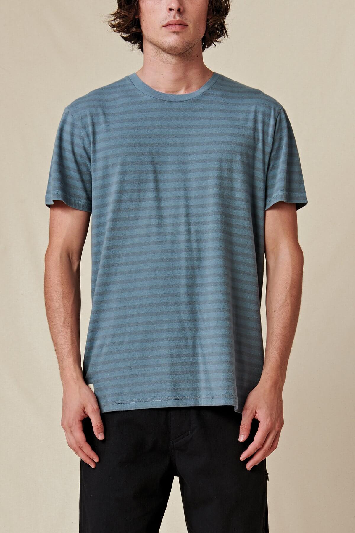 Globe Horizon Striped Tee - Inlinex