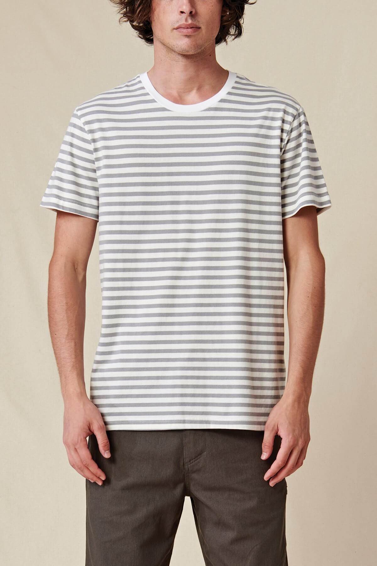 Globe Horizon Striped Tee - Inlinex