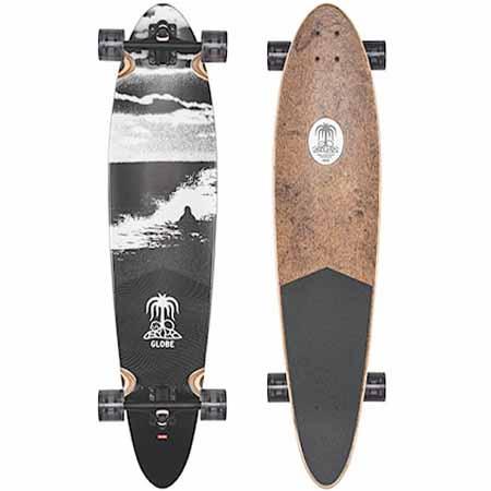 Globe Pinner Classic Black Tide 40" Longboard - Inlinex