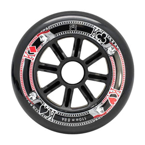 Unleash Urban Grip: A Deep Dive into FR Street Kings Speed Wheels (110mm, 88A)