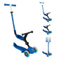 Globber GO UP Active Lights Kids Scooter With Seat - Inlinex