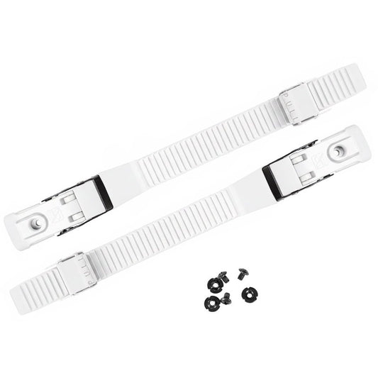 Juego de hebillas Kizer Supreme completo blanco L/R